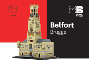 Mini-Belfort of Bruges in LEGO® bricks