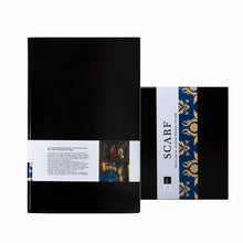 Cargar imagen en el visor de la galería, Woven silk scarf in gift box - Van Eyck 70x200cm