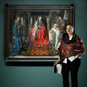 Sjaal viscose - Van Eyck 70x200cm