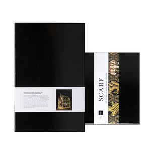 Sjaal geweven zijde in giftbox - Memling 70x200cm